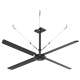 Hunter ECO HVLS Ceiling Fan 14 foot 4900 Sq Ft Coverage 220 Volt 72285