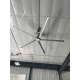 SkyBlade Shop Prop 12 foot HVLS Ceiling Fan w/ Remote 11304 Sq Ft Coverage 3 Phase 230 Volt SP-1236-523-3
