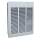 QMark CWH Commercial Fan-Forced Wall Heater 16378 BTU 4.8 kW 208V 3 Phase CWH35083F