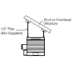HLA Series 1/2 inch Pipe Hanging Mounting Bracket Kit HLHM