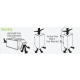 KFUH ECO2S High Air Velocity 2 Stage Unit Heater 102364 BTU 240V 1Ph KFUH2430-1-2S1-ECM