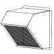 EFX 20 Inch Rain Hood w/ Bird Screen 10212