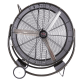 HBPC Portable Cooler Tilt Barrel Fan w/ Cord & Plug 42 inch 230 Volt 13600 CFM Direct Drive HBPC4213-230-1PH