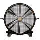 Black Jack Fixed Drum Fan w/ 25 ft Cord 78 inch Variable Speed Direct Drive F-BJ1-0601