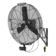 Aireye Black Directional Wall Mount Fan 24 inch w/ 18 ft Cord Variable Speed F-AE1-2401A750C716L13S34