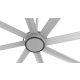 Big Ass Fans Essence 14 foot HVLS Ceiling Fan Kit w/ Black Trim 4900 Sq. Ft. Coverage F-ES2-1401A384Q141V46
