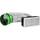 QuietCool 1 Speed 3068 CFM Energy Saving Whole House Fan ES-3100