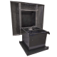 PHOENIX - Explosion Proof Hooded Roof Exhauster 24 inch 6696 CFM Belt Drive N1924-E-1-E