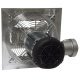 AX Explosion Proof Aluminum Wall Exhaust Fan w/ Shutters 14 inch 2190 CFM AX14-4