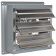 SD Exhaust Fan w/ Shutters 1 Speed 18 inch 3200 CFM Direct Drive S18-F1
