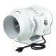 TT Silent Mixed-Flow 2 Speed Turbo Duct Inline Fan 6 inch 327 CFM TT SILENT 150
