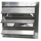 AX Explosion Proof Aluminum Wall Exhaust Fan w/ Shutters 16 inch 2580 CFM 3 Phase AX16-4M