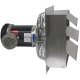 AX Explosion Proof Aluminum Wall Exhaust Fan w/ Shutters 18 inch 3200 CFM 3 Phase AX18-4M