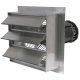AX Explosion Proof Aluminum Wall Exhaust Fan w/ Shutters 24 inch 5520 CFM AX24-4
