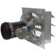 AX Explosion Proof Aluminum Wall Exhaust Fan w/ Shutters 24 inch 5520 CFM AX24-4