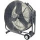 HVR Portable Tilt Drum Fan 2 Speed 24 inch 7000 CFM Direct Drive HVR24