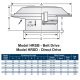 Hooded Propeller Roof Supply 48 inch 27161 CFM Belt Drive 3 Phase HRSB48VH3S