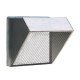 48 inch Galvanized Weather Hood w/ Birdscreen RH48