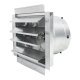 Maxx Air Exhaust Fan w/ Shutters 1 Speed 14 inch 1400 CFM Direct Drive IF14UPS