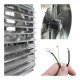 Maxx Air Exhaust Fan w/ Shutters 1 Speed 36 inch 9000 CFM Direct Drive IF36