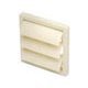 8" Square Plastic Louver Shutter
