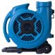 XPower Air Mover w/ Teloscopic Handle and Wheels 3 Speed 3200 CFM P-800H-BLUE