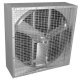 Galvanized Shuttered Box Exhaust Fan 36 inch 10301 CFM Direct Drive 36D370S