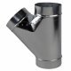 Y-Fitting 8x8x8 inch Duct WYE08