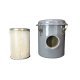 Vacuum Filter Canister 5"