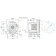Atlantic Blowers Single Stage Regenerative Blower 1.25 inch 64 CFM 1 Phase AB-101
