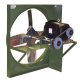 HV Panel Mount Exhaust Fan 48 inch 26326 CFM 3 Phase Belt Drive HV48T30200M