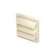 5" Square Plastic Louver Shutter