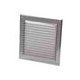 5" Square Alum Exterior Fixed Grill