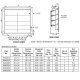 Stainless Steel Corrosion Resistant 20 inch Wall Shutter 304SS20
