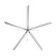 Hunter Titan 16 foot HVLS Ceiling Fan 10000 Sq Ft Coverage 220 Volt 72263