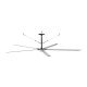 Hunter Titan 16 foot HVLS Ceiling Fan 10000 Sq Ft Coverage 220 Volt 72263