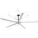 Hunter Titan 14 foot HVLS Ceiling Fan 7744 Sq Ft Coverage 3 Phase 460V 72254