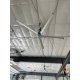 SkyBlade Shop Prop 8 foot HVLS Ceiling Fan w/ Remote 5024 Sq Ft Coverage 230 Volt SP-0824-523-1