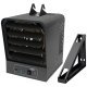 King Compact Garage / Workshop Heavy Duty Heater w/ Thermostat & Mounting Bracket 240V 1 Phase 7.5kW SKB2407-1-T-B