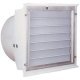 Tornado Fiberglass Exhaust Fan w/ Poly Shutters 16 inch 2618 CFM 1 Speed VFP16P3