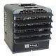 King PKB-FM Industrial Portable Unit Heater w/ 6 Ft Cord 42652 BTU 240V 3 Ph PKB2412-3-T-FM