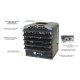 King PKB-FM Industrial Portable Unit Heater w/ 6 Ft Cord 68243 BTU 240V 3 Ph PKB2420-3-T-FM