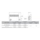 Ruffneck CX1 ProVector Series Explosion Proof Convection Heater 17060 BTU 5.0kW 240V 1Ph CX1-240160-050-T3-IIB