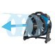 XPOWER Axial Air Mover Fan w/ Rack 12 inch 4 Speed 1300 CFM P-26AR