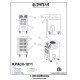 Portable Air Conditioner Iceberg 625 Supply CFM 16800 BTU 1.5-ton KPAC1811-2