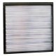 Triangle Wall Mounted Intake Shutter Motorized 52 inch w/ Electric Operator RIWS48-IWS3187