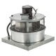 FloAire Centrifugal Downblast Roof Exhaust Fan 24 inch 8000 CFM 3 Phase Variable Speed Direct Drive DR240H