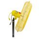 Jan Fan Wall/Ceiling Mount Air Circulator 24 inch 2 Speed w/ Drop Cord Switch 6210 CFM JF-WCM24-DCS-Y