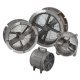 Coppus 12 inch Air Driven Reaction Fan 2140 CFM at 80 PSIG Inlet Pressure RF-12