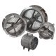 Coppus 24 inch Air-Driven Reaction Fan 16900 CFM at 80 PSIG Inlet Pressure RF-24